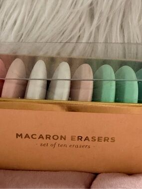 Elum Designs Macaron Erasers - Set of Ten